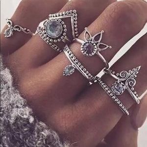 LAST ONE! Purple Vintage Ring Set!